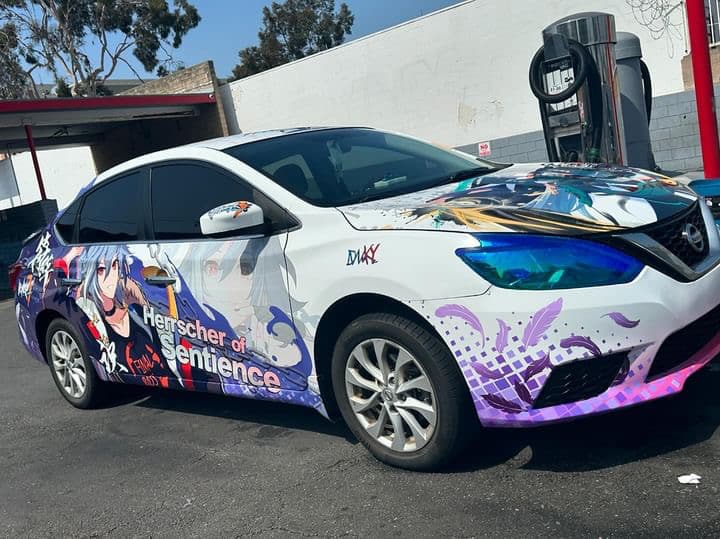 Anime Auto – Machen Sie Ihr Auto zu einem Kunstwerk