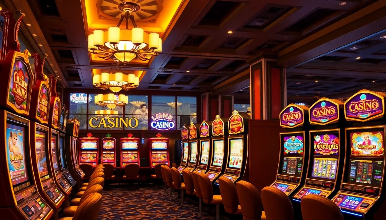 Spiele im Bonus Casino: Gewinnen Sie aufregende Freispiele und spezielle Boni in einer einladenden Umgebung.