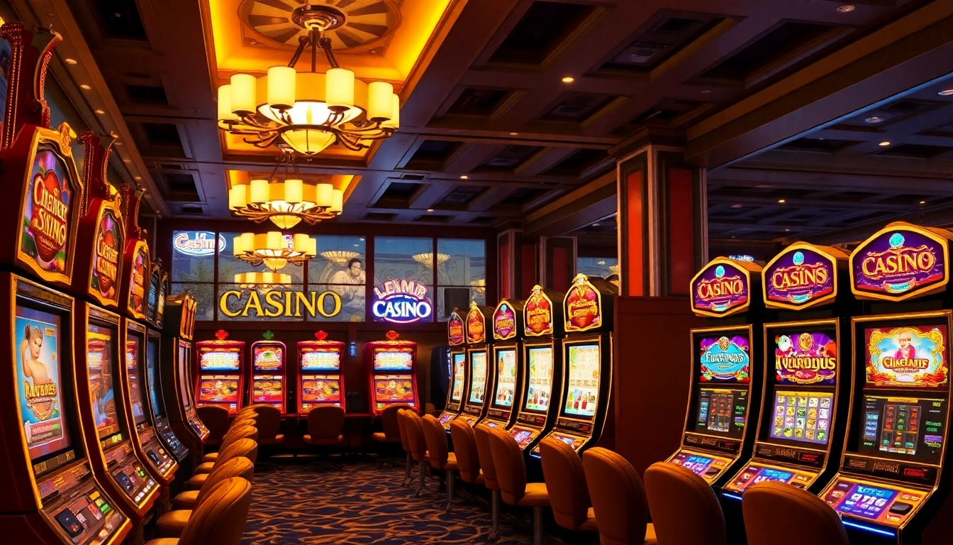 Spiele im Bonus Casino: Gewinnen Sie aufregende Freispiele und spezielle Boni in einer einladenden Umgebung.
