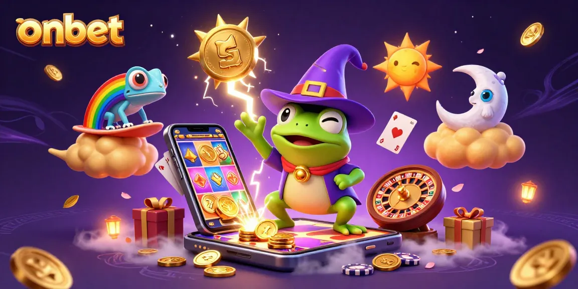 Experience the thrill of gaming at onbet with enchanting characters and dynamic casino elements.