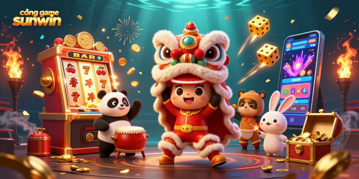 Join the fun at cổng game sunwin with vibrant characters and explosive slot action!
